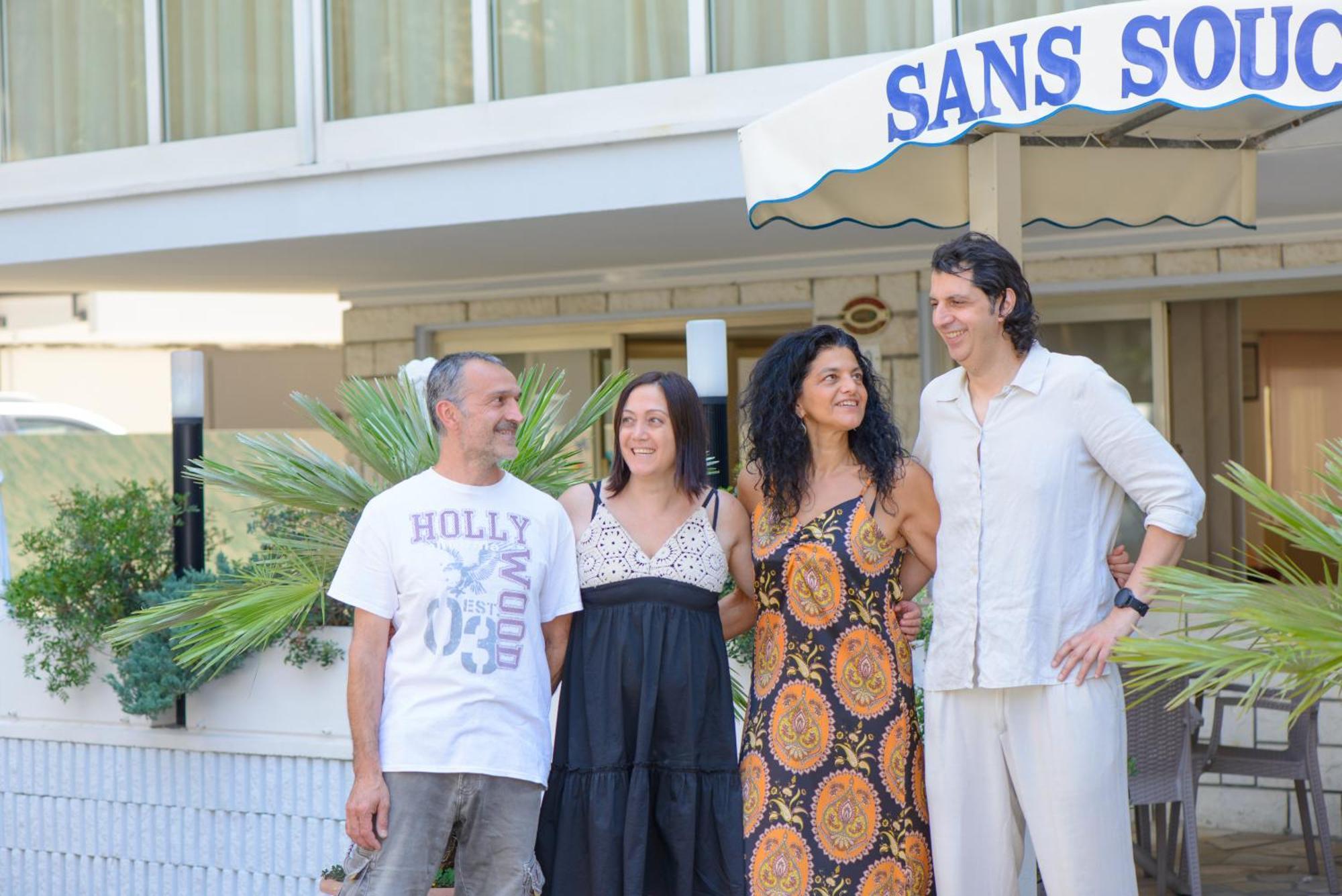 Hotel Sans Souci Rimini Exteriér fotografie